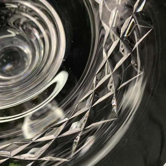 Beautiful Vintage Stuart of England cut crystal footed compote / candy dish - Picture 4 of 10